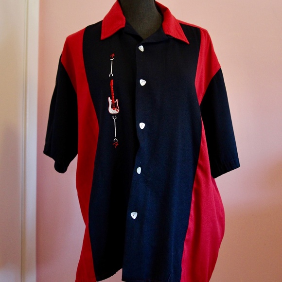 Men's Fender Guitar short sleeved shirt size XL - Picture 1 of 9